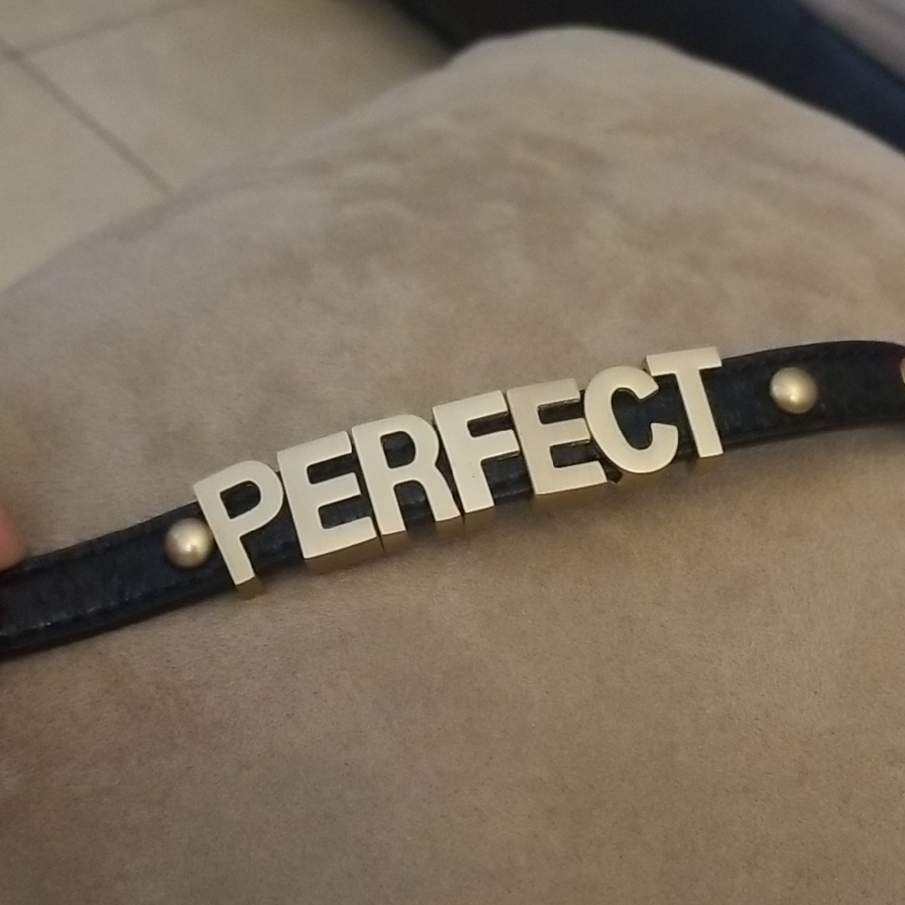 BCBGeneration Gold and Black Bracelet Sleek Jewelry